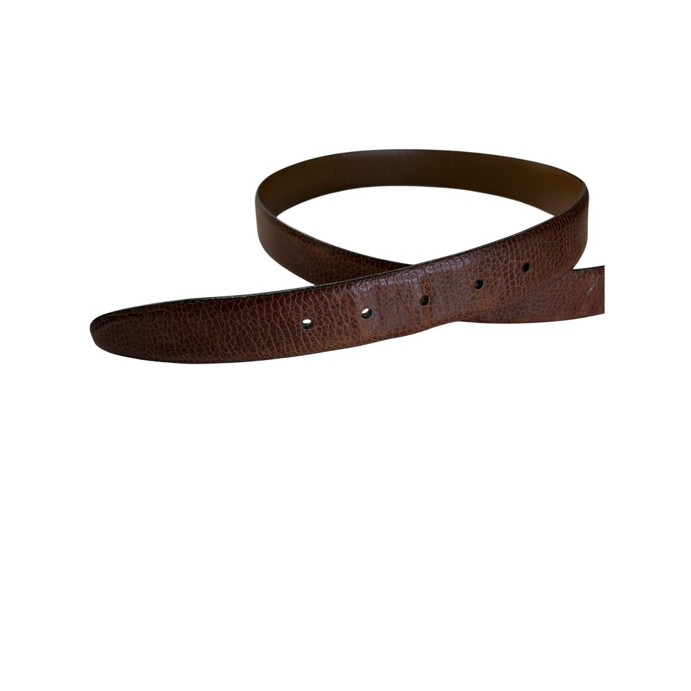 Allen Edmonds Mens Classic Leather Belt Country Calf Brown 40/100 33177 - Picture 2 of 5